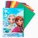 Cardboard color, A4, 8 sheets, 8 colors, non -unilateral, in a folder, 220 g/m², cold heart