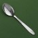 Spoon souvenir on a postcard "Happy New Year!", 3 x 14 cm