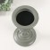 Summary of the tree for 1 candle "Versailles" dark gray 12.5x12.5x22.8 cm