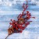 Decor "Winter Charm" of the bumps frozen berries, 35 cm