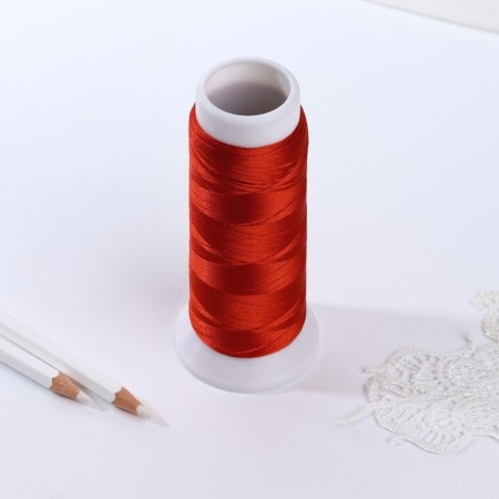 Atlase thread, 120d/2, 700 m, color scarlet # 107-2