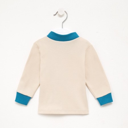 Nursery blouse, milk/Leo color, height 62 cm-2