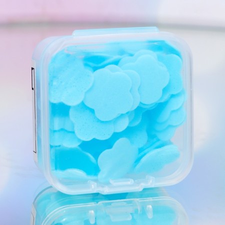 Road soap in a case, milk-3