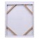 Picture on the canvas "Rules of the House" on white 40x50 cm