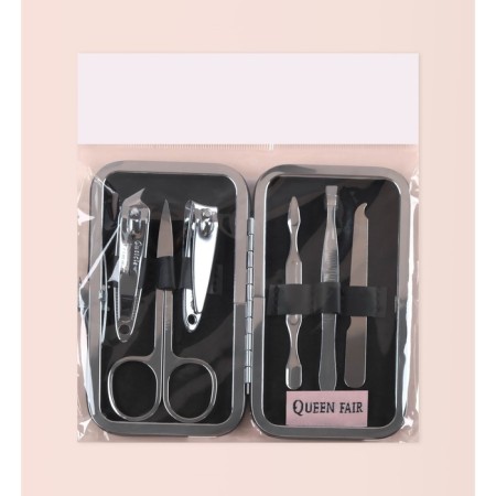 The set of manicure "trend", 6 items, in case, black color-6