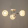 Ophelia chandelier 3he27 40W Belo-chromovy 58x58x27 cm Bayerlux
