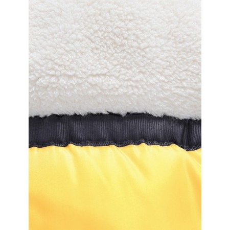 Winter park for a girl, height 122 cm, yellow color-9
