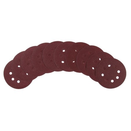 Circle of abrasive grinding under the "Velcro" tundra, perforated, 125 mm, P100, 10 pcs.-4