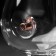 The glass "impenetrable. Ground", for cognac, emblem with a bullet, 390 ml