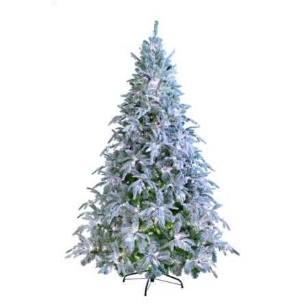 Artificial spruce Green Trees "Forest", premium, snowy, with lighting, 180 cm