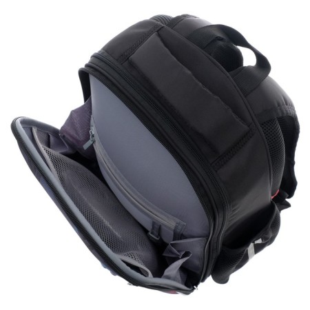 Frame backpack 38 x 29 x 16 cm, 3D effect, Hatber Ergonomic Plus, Karambit, Gray/Black NRK_71122-7