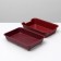 Toilet with a grid "Bella" for cats, 37 x 27 x 8 cm, red
