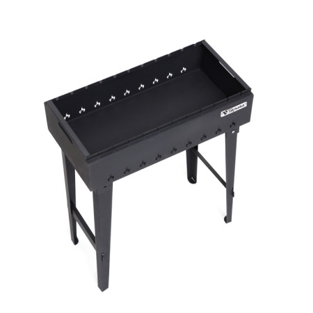 Bulava barbecue 60 x 32 x 75 cm, metal thickness 2 mm-1