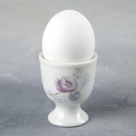 Ceramic stand for eggs "Tea rose"-1