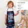 Apron Children's Ethel "Open the World", 49 x 39 cm