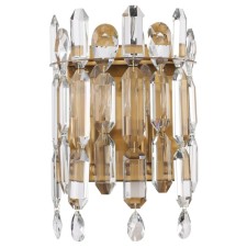 Wall lamp Legacy 2xe14 40w, size 20x12x30 cm, bronze color