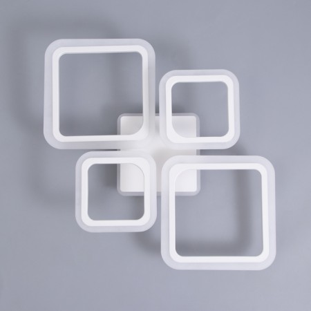 LUSTER "Geometry" 104W LED+RGB white 2700-6400K 72x49x111cm-5