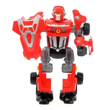 Design machine "Mega Robot", 3 in 1, with a light screwdriver, works from batteries-3