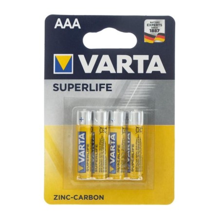 Salt battery Varta Superlife, AAA, R03-4BL, 1.5B, blister, 4 pcs.
