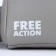 Young bag over the shoulder Free Action, the color is gray