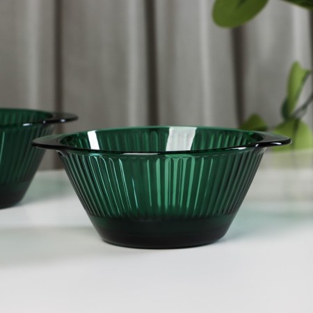 A set of glass bowls Verde, 450 ml, 16.5 × 6.5 cm, 2 pcs-1