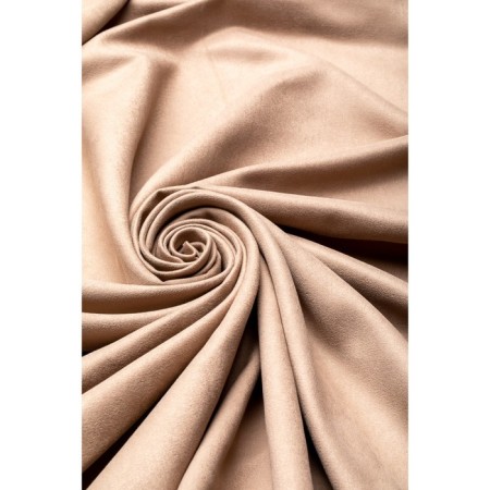 Decofest "Marcel" curtains, size 200x270 cm, velor, beige color-2