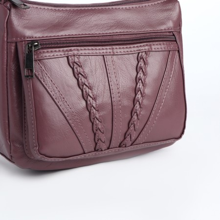 Women's bag with lightning, lilac color-3