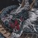 Bed linen Ethel 2 joint venture "Dragon" 175x215 cm, 200x220 cm, 70x70 cm - 2 pcs, calico