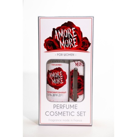 Gift set Female amore More, shower gel 250 ml, perfumery water 30 ml-5
