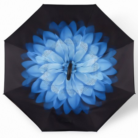 Umbrella - on the contrary, "flowers", mechanical, 8 spokes, r = 53 cm, color mix-11