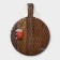 Groot board with a “relief” handle, 40 × 30 × 1.5 cm, acacia