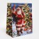Gift, laminated, "Santa" package, 18 x 23 x 10 cm
