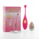 Vibroyaite Oka-hpki, with a remote control, 15 modes, 20 meters, pink