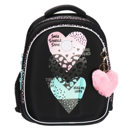 Frame saturation, 36 x 28 x 20 cm, Grizzly, + keychain, black-2