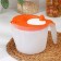 Green dryer with a measuring jug, 1950 ml, 23 × 17 × 15 cm, color mix