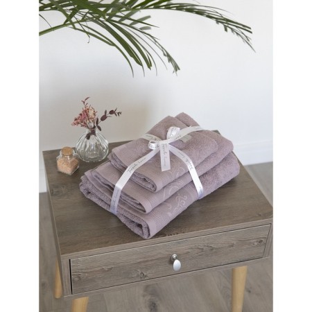 Set of terry towels, size 30x60 cm, 50x90 cm, 70x130 cm, 3 pcs