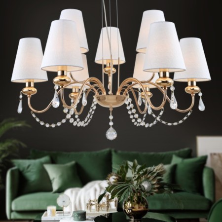 Rivoli Becky 9he14, 40 watts chandelier-1