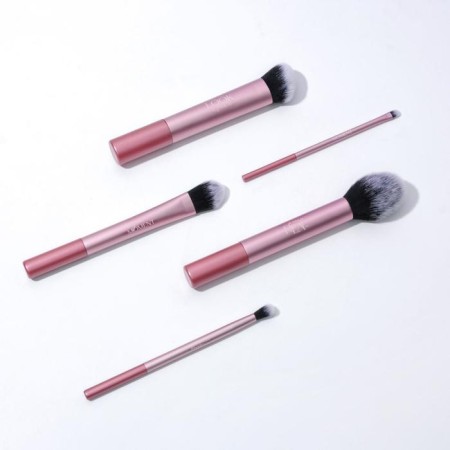 Charming makeup kit: brushes 5 pcs and sponge-4