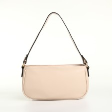 Women's bag with lightning, beige color