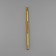 Knitting hook, bilateral, d = 4/5 mm, 13 cm, gold color