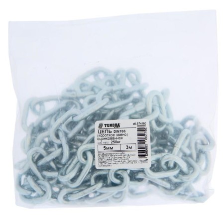 Crime -beam tundra chain Krep Din766, 5 mm, zinc, 3 m-1