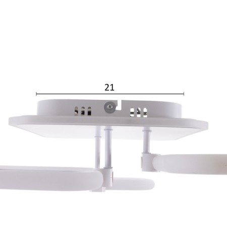Causteen from PDD 1915/3 LED 100W Dimmer white 47x47x13.5 cm Bayerlux-18