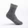 Socks children's woolen rubber color gray, size 22