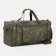 Road bag on lightning, 3 outer pockets, long belt, khaki color