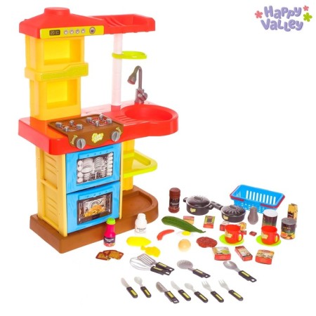 Game module kitchen "Little Shefish", light and sound effects-4