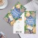 Cards-Europe "Magic New Year!" Glitter, congregre, spruce branches, 10.5x21.5 cm