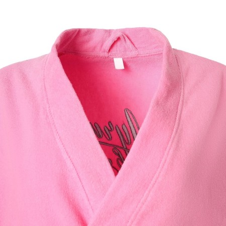 Tainted female robe, "best mom in the world" size 50-52, pink-11