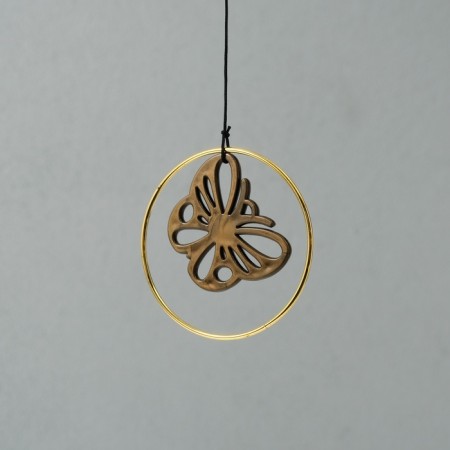 Wind Music Metal "Butterflies" 4 tubes 70 cm-3