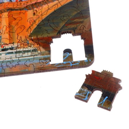 Figure wooden puzzle "Moscow", 106 details-2
