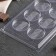 Form for chocolate and sweets "Zigzag", 8 cells, 22 × 11 cm, color transparent color